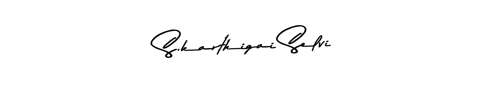Also You can easily find your signature by using the search form. We will create S.karthigai Selvi name handwritten signature images for you free of cost using Asem Kandis PERSONAL USE sign style. S.karthigai Selvi signature style 9 images and pictures png