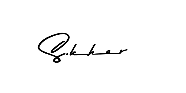 Here are the top 10 professional signature styles for the name S.kher. These are the best autograph styles you can use for your name. S.kher signature style 9 images and pictures png