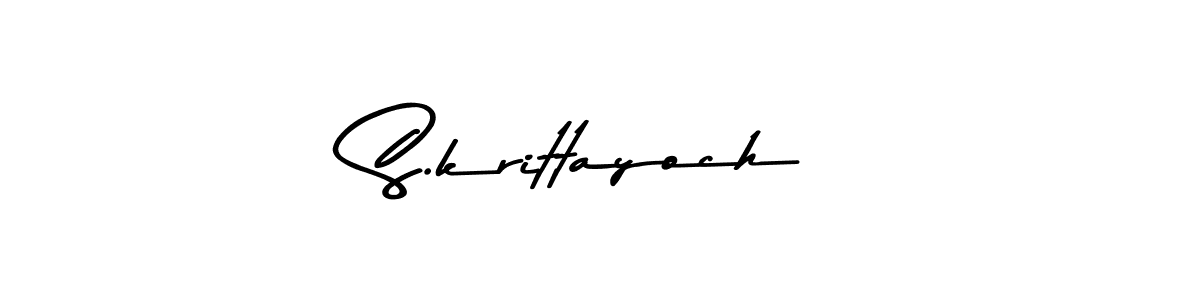 Make a beautiful signature design for name S.krittayoch. Use this online signature maker to create a handwritten signature for free. S.krittayoch signature style 9 images and pictures png