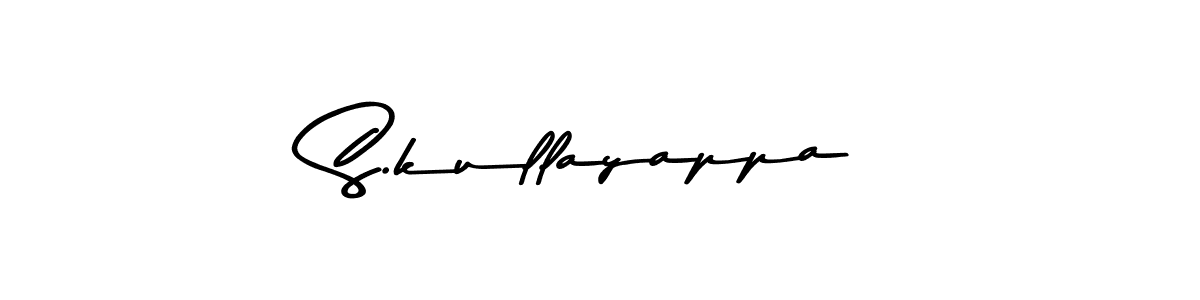 The best way (Asem Kandis PERSONAL USE) to make a short signature is to pick only two or three words in your name. The name S.kullayappa include a total of six letters. For converting this name. S.kullayappa signature style 9 images and pictures png