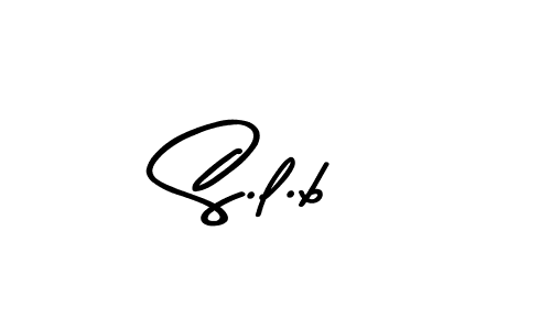 Similarly Asem Kandis PERSONAL USE is the best handwritten signature design. Signature creator online .You can use it as an online autograph creator for name S.l.b. S.l.b signature style 9 images and pictures png