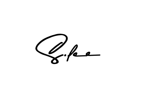 How to make S.lee signature? Asem Kandis PERSONAL USE is a professional autograph style. Create handwritten signature for S.lee name. S.lee signature style 9 images and pictures png