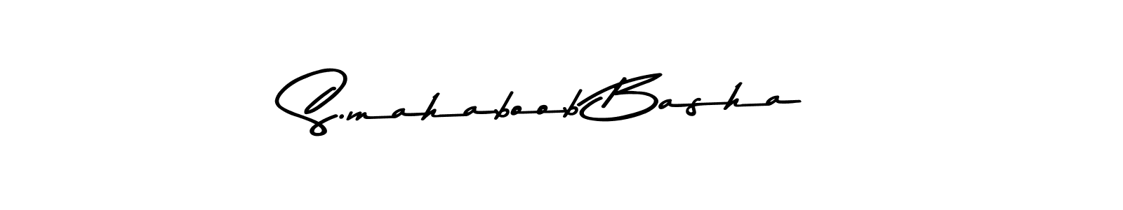 Make a beautiful signature design for name S.mahaboob Basha. Use this online signature maker to create a handwritten signature for free. S.mahaboob Basha signature style 9 images and pictures png