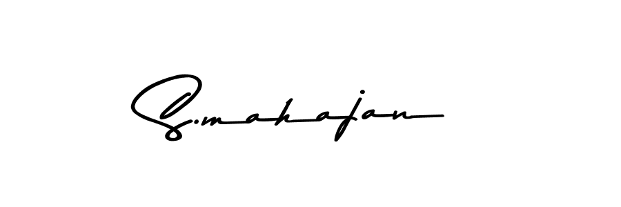 You should practise on your own different ways (Asem Kandis PERSONAL USE) to write your name (S.mahajan) in signature. don't let someone else do it for you. S.mahajan signature style 9 images and pictures png