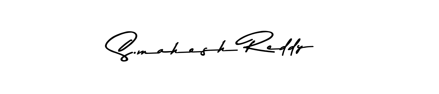 Also You can easily find your signature by using the search form. We will create S.mahesh Reddy name handwritten signature images for you free of cost using Asem Kandis PERSONAL USE sign style. S.mahesh Reddy signature style 9 images and pictures png