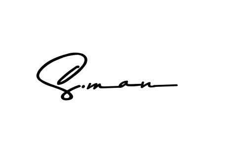 How to Draw S.man signature style? Asem Kandis PERSONAL USE is a latest design signature styles for name S.man. S.man signature style 9 images and pictures png