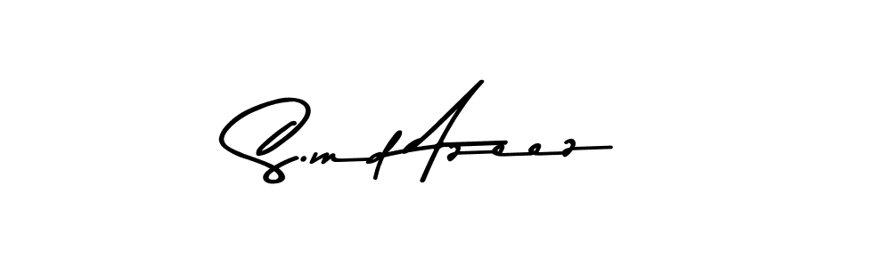 This is the best signature style for the S.md Azeez name. Also you like these signature font (Asem Kandis PERSONAL USE). Mix name signature. S.md Azeez signature style 9 images and pictures png