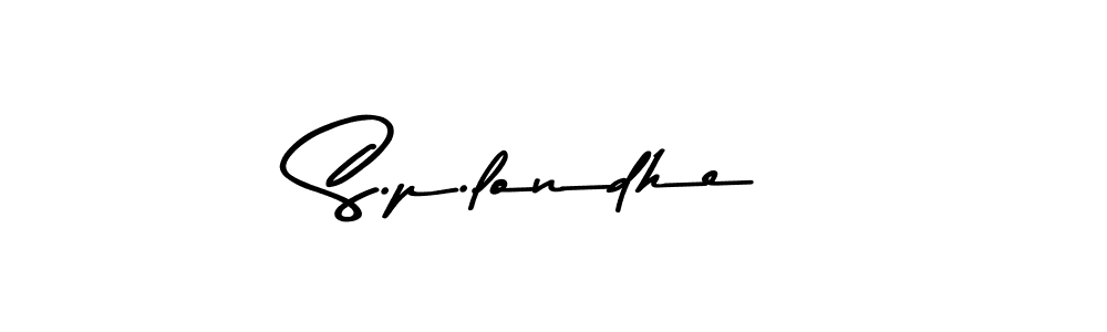 It looks lik you need a new signature style for name S.p.londhe. Design unique handwritten (Asem Kandis PERSONAL USE) signature with our free signature maker in just a few clicks. S.p.londhe signature style 9 images and pictures png