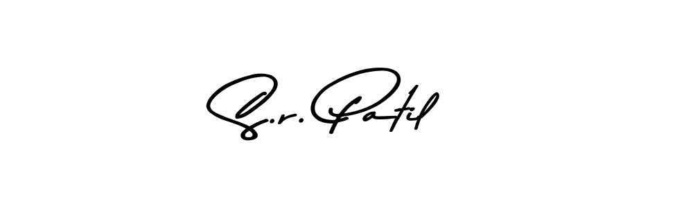 Also You can easily find your signature by using the search form. We will create S.r. Patil name handwritten signature images for you free of cost using Asem Kandis PERSONAL USE sign style. S.r. Patil signature style 9 images and pictures png