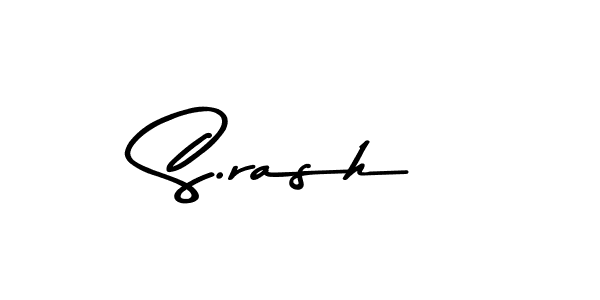 Design your own signature with our free online signature maker. With this signature software, you can create a handwritten (Asem Kandis PERSONAL USE) signature for name S.rash. S.rash signature style 9 images and pictures png