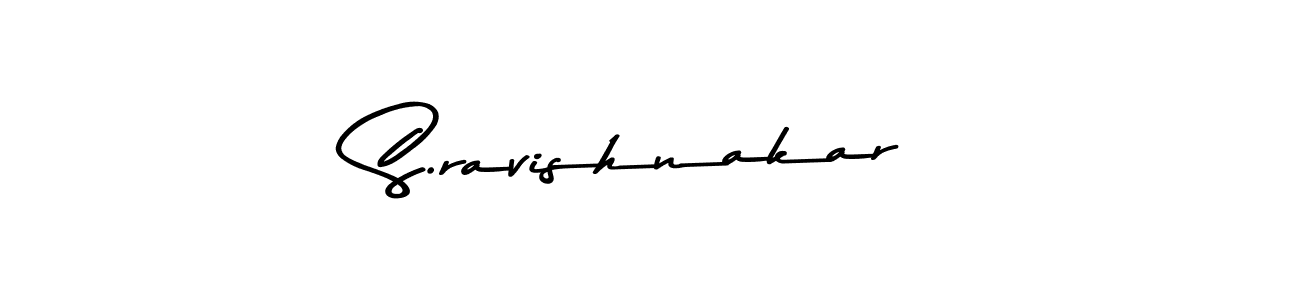 Design your own signature with our free online signature maker. With this signature software, you can create a handwritten (Asem Kandis PERSONAL USE) signature for name S.ravishnakar. S.ravishnakar signature style 9 images and pictures png