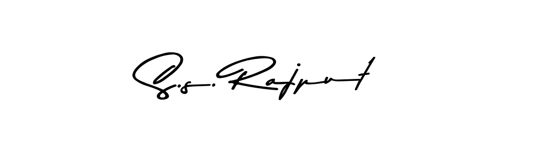 S.s. Rajput stylish signature style. Best Handwritten Sign (Asem Kandis PERSONAL USE) for my name. Handwritten Signature Collection Ideas for my name S.s. Rajput. S.s. Rajput signature style 9 images and pictures png