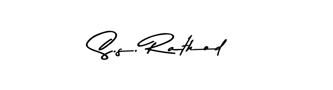 Similarly Asem Kandis PERSONAL USE is the best handwritten signature design. Signature creator online .You can use it as an online autograph creator for name S.s. Rathod. S.s. Rathod signature style 9 images and pictures png