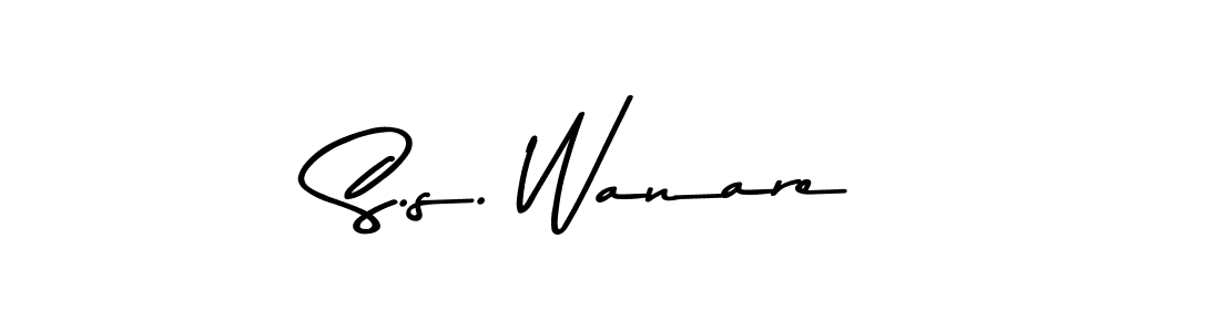 Once you've used our free online signature maker to create your best signature Asem Kandis PERSONAL USE style, it's time to enjoy all of the benefits that S.s. Wanare name signing documents. S.s. Wanare signature style 9 images and pictures png