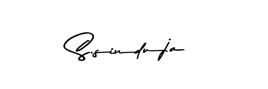 This is the best signature style for the S.sinduja name. Also you like these signature font (Asem Kandis PERSONAL USE). Mix name signature. S.sinduja signature style 9 images and pictures png