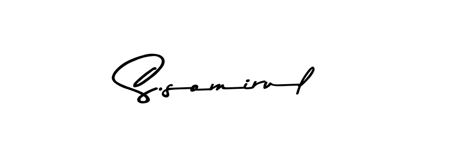 Also we have S.somirul name is the best signature style. Create professional handwritten signature collection using Asem Kandis PERSONAL USE autograph style. S.somirul signature style 9 images and pictures png