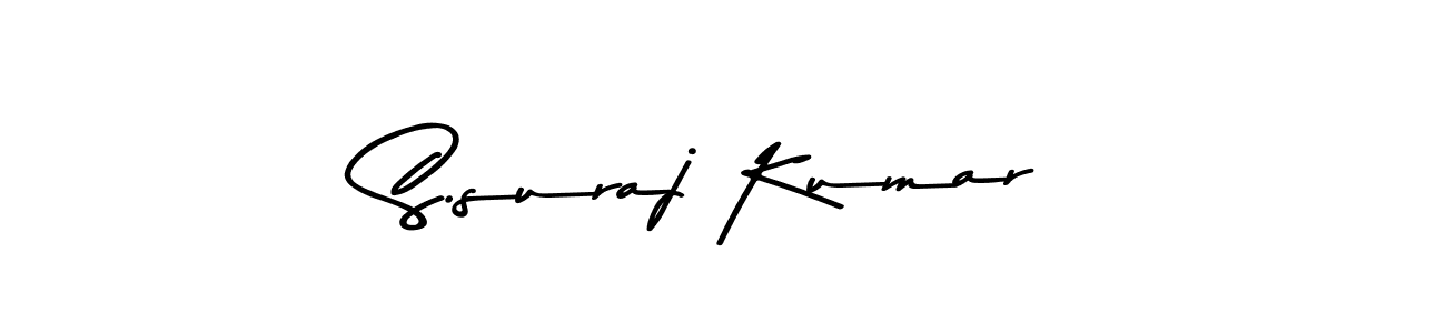 Use a signature maker to create a handwritten signature online. With this signature software, you can design (Asem Kandis PERSONAL USE) your own signature for name S.suraj Kumar. S.suraj Kumar signature style 9 images and pictures png