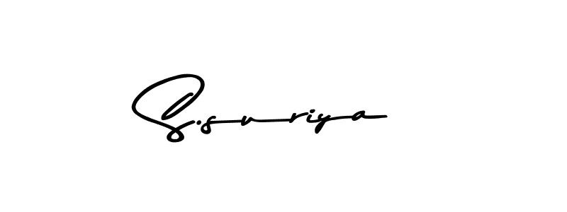 S.suriya stylish signature style. Best Handwritten Sign (Asem Kandis PERSONAL USE) for my name. Handwritten Signature Collection Ideas for my name S.suriya. S.suriya signature style 9 images and pictures png