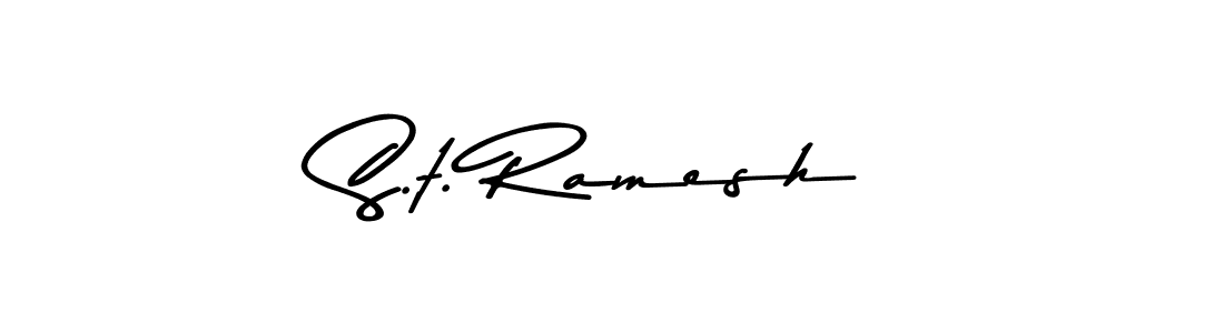 Check out images of Autograph of S.t. Ramesh name. Actor S.t. Ramesh Signature Style. Asem Kandis PERSONAL USE is a professional sign style online. S.t. Ramesh signature style 9 images and pictures png