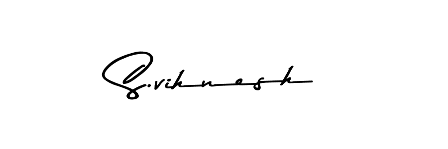 Similarly Asem Kandis PERSONAL USE is the best handwritten signature design. Signature creator online .You can use it as an online autograph creator for name S.vihnesh. S.vihnesh signature style 9 images and pictures png