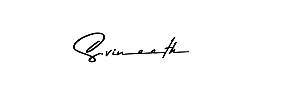 Make a beautiful signature design for name S.vineeth. Use this online signature maker to create a handwritten signature for free. S.vineeth signature style 9 images and pictures png