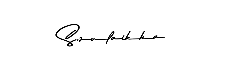 S.zulaikha stylish signature style. Best Handwritten Sign (Asem Kandis PERSONAL USE) for my name. Handwritten Signature Collection Ideas for my name S.zulaikha. S.zulaikha signature style 9 images and pictures png