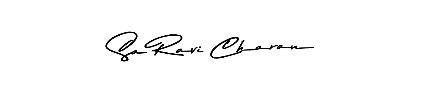 The best way (Asem Kandis PERSONAL USE) to make a short signature is to pick only two or three words in your name. The name Sa Ravi Charan include a total of six letters. For converting this name. Sa Ravi Charan signature style 9 images and pictures png