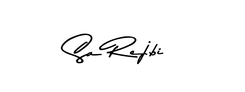 The best way (Asem Kandis PERSONAL USE) to make a short signature is to pick only two or three words in your name. The name Sa Rejbi include a total of six letters. For converting this name. Sa Rejbi signature style 9 images and pictures png