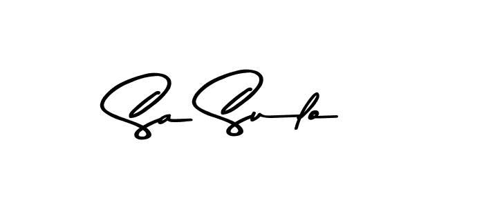 The best way (Asem Kandis PERSONAL USE) to make a short signature is to pick only two or three words in your name. The name Sa Sulo include a total of six letters. For converting this name. Sa Sulo signature style 9 images and pictures png