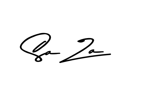 Make a beautiful signature design for name Sa Za. Use this online signature maker to create a handwritten signature for free. Sa Za signature style 9 images and pictures png