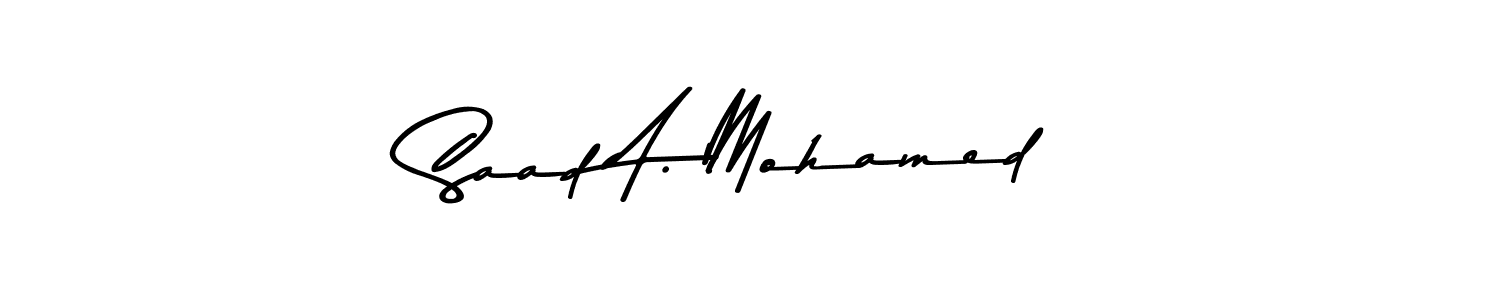 It looks lik you need a new signature style for name Saad A. Mohamed. Design unique handwritten (Asem Kandis PERSONAL USE) signature with our free signature maker in just a few clicks. Saad A. Mohamed signature style 9 images and pictures png