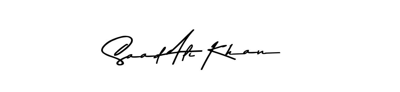 Make a beautiful signature design for name Saad Ali Khan. Use this online signature maker to create a handwritten signature for free. Saad Ali Khan signature style 9 images and pictures png