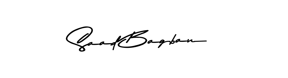 if you are searching for the best signature style for your name Saad Bagban. so please give up your signature search. here we have designed multiple signature styles  using Asem Kandis PERSONAL USE. Saad Bagban signature style 9 images and pictures png
