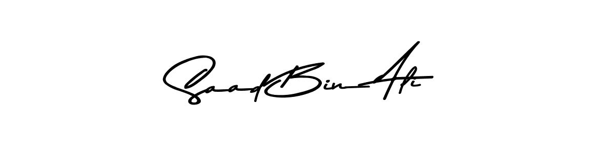 How to Draw Saad Bin Ali signature style? Asem Kandis PERSONAL USE is a latest design signature styles for name Saad Bin Ali. Saad Bin Ali signature style 9 images and pictures png