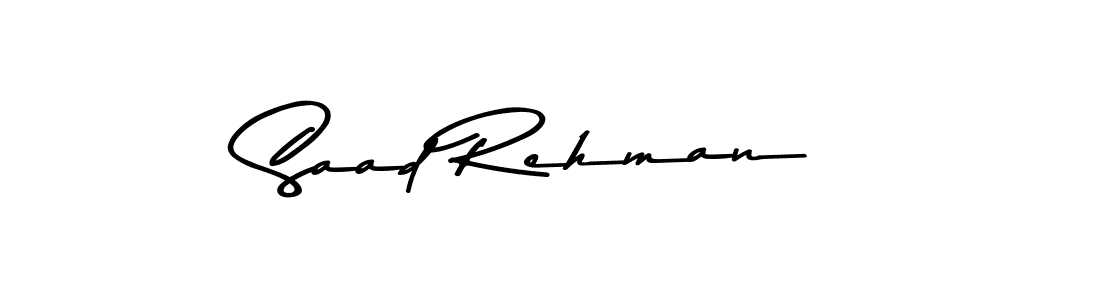 The best way (Asem Kandis PERSONAL USE) to make a short signature is to pick only two or three words in your name. The name Saad Rehman include a total of six letters. For converting this name. Saad Rehman signature style 9 images and pictures png