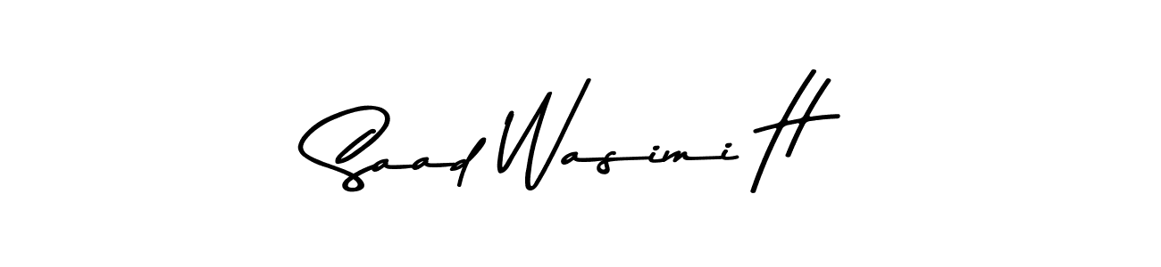 See photos of Saad Wasimi H official signature by Spectra . Check more albums & portfolios. Read reviews & check more about Asem Kandis PERSONAL USE font. Saad Wasimi H signature style 9 images and pictures png