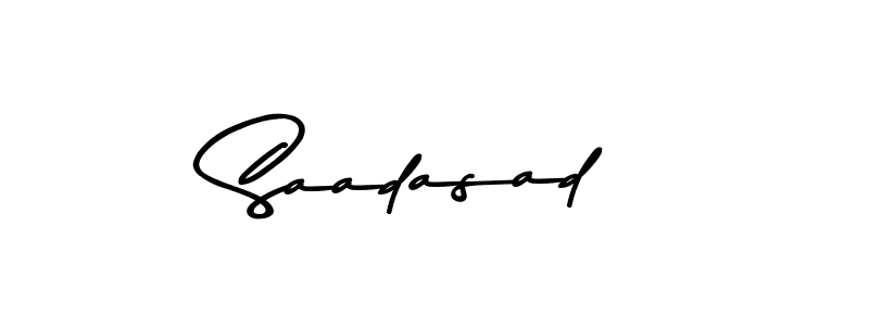 It looks lik you need a new signature style for name Saadasad. Design unique handwritten (Asem Kandis PERSONAL USE) signature with our free signature maker in just a few clicks. Saadasad signature style 9 images and pictures png