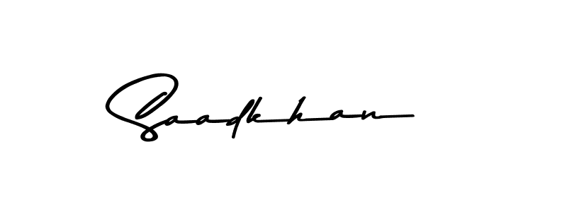 Also You can easily find your signature by using the search form. We will create Saadkhan name handwritten signature images for you free of cost using Asem Kandis PERSONAL USE sign style. Saadkhan signature style 9 images and pictures png