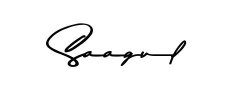 Enhance your business communications with Saagul signature in Asem Kandis PERSONAL USE lettering. Clean, modern, and universally compatible. Saagul signature style 9 images and pictures png