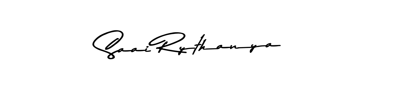 Also You can easily find your signature by using the search form. We will create Saai Rythanya name handwritten signature images for you free of cost using Asem Kandis PERSONAL USE sign style. Saai Rythanya signature style 9 images and pictures png