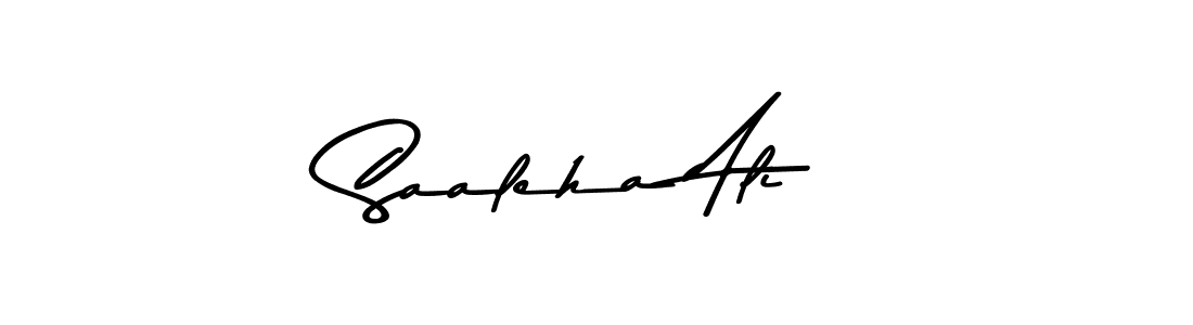 Make a beautiful signature design for name Saaleha Ali. Use this online signature maker to create a handwritten signature for free. Saaleha Ali signature style 9 images and pictures png