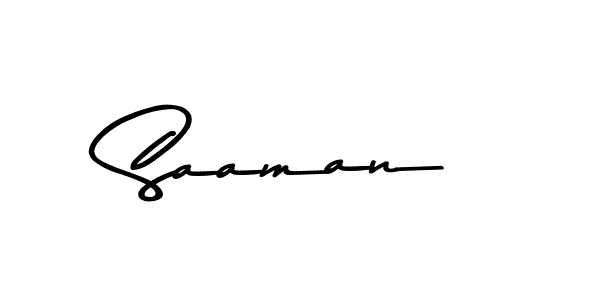 How to make Saaman name signature. Use Asem Kandis PERSONAL USE style for creating short signs online. This is the latest handwritten sign. Saaman signature style 9 images and pictures png