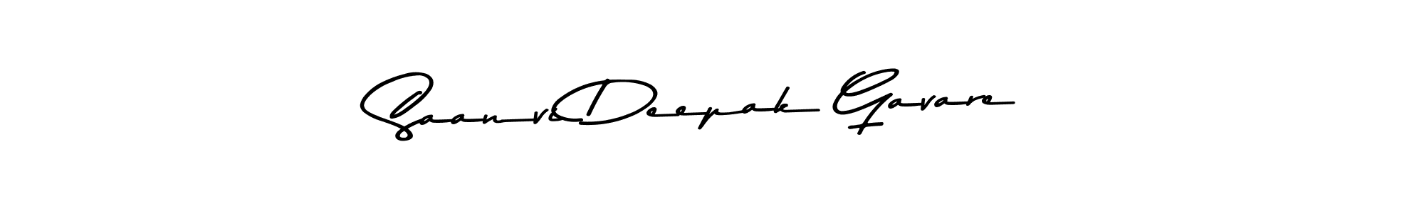 Also You can easily find your signature by using the search form. We will create Saanvi Deepak Gavare name handwritten signature images for you free of cost using Asem Kandis PERSONAL USE sign style. Saanvi Deepak Gavare signature style 9 images and pictures png