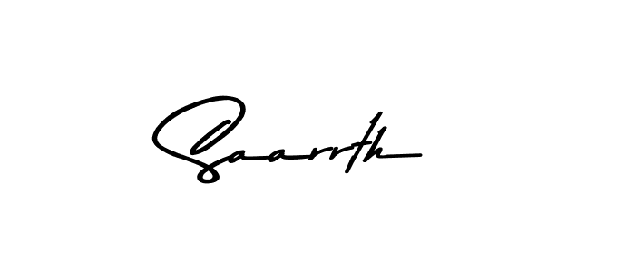 Use a signature maker to create a handwritten signature online. With this signature software, you can design (Asem Kandis PERSONAL USE) your own signature for name Saarrth. Saarrth signature style 9 images and pictures png