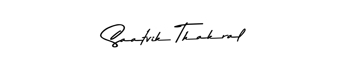 Similarly Asem Kandis PERSONAL USE is the best handwritten signature design. Signature creator online .You can use it as an online autograph creator for name Saatvik Thakral. Saatvik Thakral signature style 9 images and pictures png