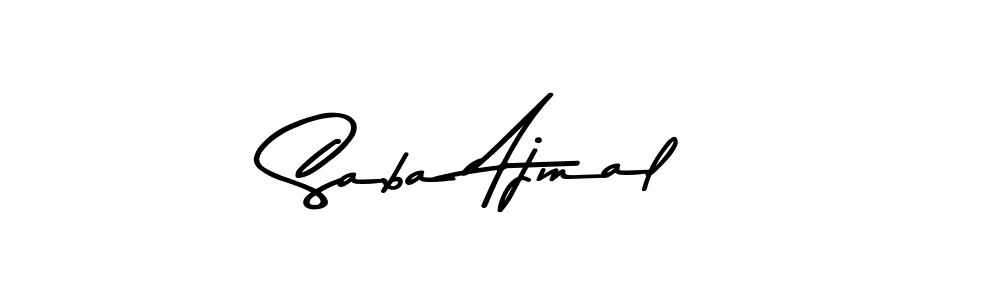 Make a short Saba Ajmal signature style. Manage your documents anywhere anytime using Asem Kandis PERSONAL USE. Create and add eSignatures, submit forms, share and send files easily. Saba Ajmal signature style 9 images and pictures png