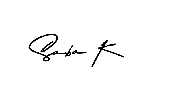 Here are the top 10 professional signature styles for the name Saba K. These are the best autograph styles you can use for your name. Saba K signature style 9 images and pictures png