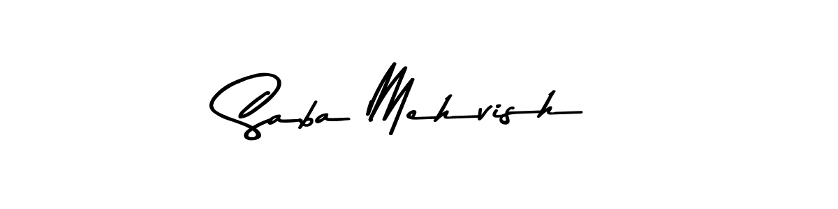 How to make Saba Mehvish signature? Asem Kandis PERSONAL USE is a professional autograph style. Create handwritten signature for Saba Mehvish name. Saba Mehvish signature style 9 images and pictures png