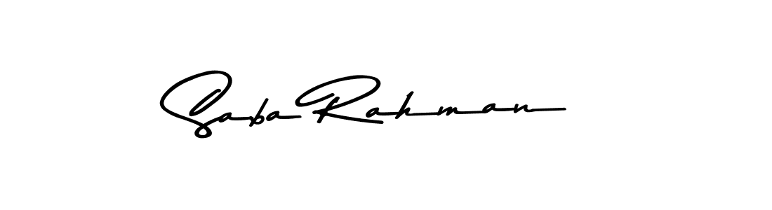 Also we have Saba Rahman name is the best signature style. Create professional handwritten signature collection using Asem Kandis PERSONAL USE autograph style. Saba Rahman signature style 9 images and pictures png