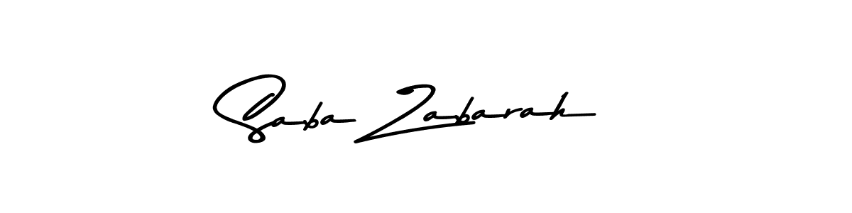 Here are the top 10 professional signature styles for the name Saba Zabarah. These are the best autograph styles you can use for your name. Saba Zabarah signature style 9 images and pictures png